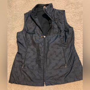 Lucy women’s black fleece vest